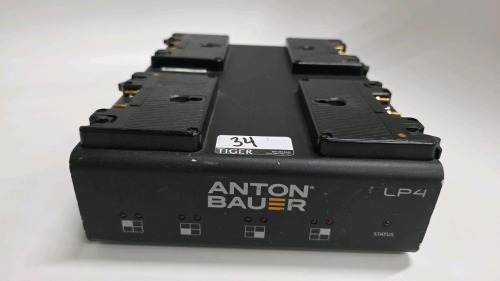 Anton Bauer LP4 Quad Gold-Mount Battery Charger