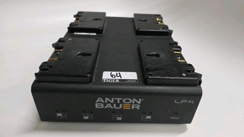 Anton Bauer LP4 Quad Gold-Mount Battery Charger
