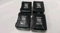 Anton Bauer Dionic XT 150GM Gold Mount Batteries