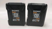 Anton Bauer Dionic XT 150GM Gold Mount Batteries
