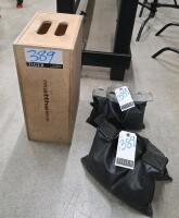 Apple Box & Sand Bags