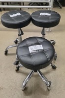 Round Rolling Stools