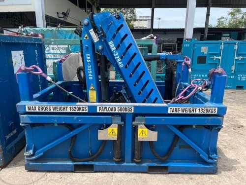 2018 Used Hydraulic Crane Baskets