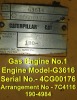 Used CAT G3616 Gas Engine, (Qty 2) - 17