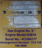 Used CAT G3616 Gas Engine, (Qty 2) - 18