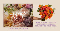 The Bouqs Co. - 3 Month Flower Delivery Subscription
