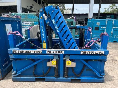 Lot-TGE1029: 2018 Used Hydraulic Crane Baskets