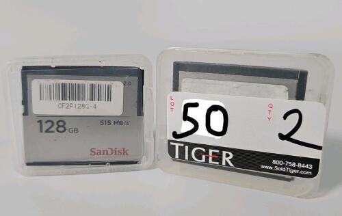 SanDisk 128GB Extreme Pro CFast Memory Cards