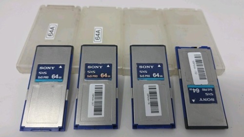 Sony 64GB SxS Pro Memory Cards