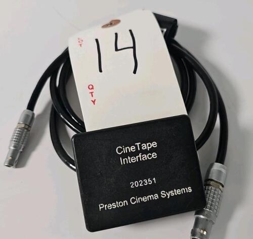 Preston Cinema Systems Cinetape Interface Cable
