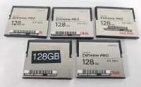 SanDisk 128GB Extreme Pro CFast Memory Cards