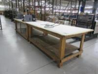 Custom Wood Assembly/Work Tables