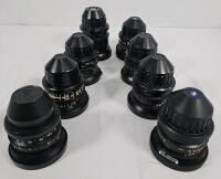 Zeiss Standard Speed T2.1 (8) Lens Set