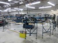 M & R Challenger II 14 Head Inline Automatic Screen Printing Press