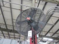 Dayton 30in Quiet Design Oscillating Wall Mount Fans