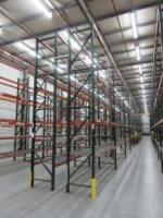 Sections Ridge-U-Rak Pallet Racking Consisting Of (32) 16ft x 32in Uprights