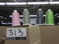 Lot (50) Boxes Assorted Colors Coats Polyester Thread