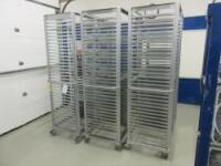 Heavy Duty Dual Metal Screen Printing Frame Carts