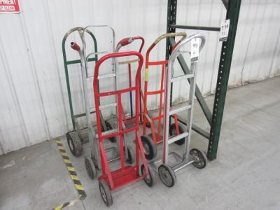Lot (6) Assorted Hand Trucks