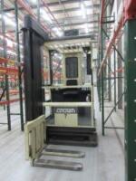 Crown Electric Swing Down Reach Turret-Lift Truck