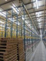 Sections Tear Drop Pallet Racking