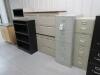 Lot (6) Assorted Filing Cabinets and Bookcase
