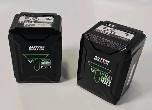 AB Titon Micro 150 V-Mount Lithium-Ion Batteries