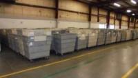 Lot (100)Plastic Material Carts