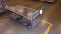 60in. X 30in. X 24in. Metal Material Cart