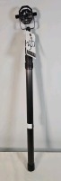 K-Tek 4 Stage Wired Graphite Boom Pole w/Audio-Technica AT8415 Shock Mount
