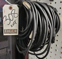 XLR Cables / 15' 1/4 TRS Speaker Cables
