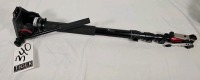 Manfrotto 561BHDV Fluid Monopod Head w/Manfrotto Monopod Base