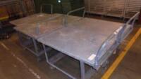 48in. X 31in. X 27in. Metal Material Carts