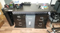 2-Drawer File Cabinets / Adjustable Hight Workstation