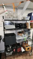 Storage Rack w/Content