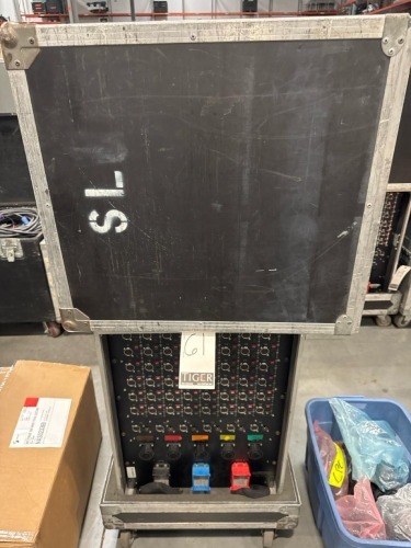 Ramtech 3-Way Ram Split w/ Ramtech Industries Road Case