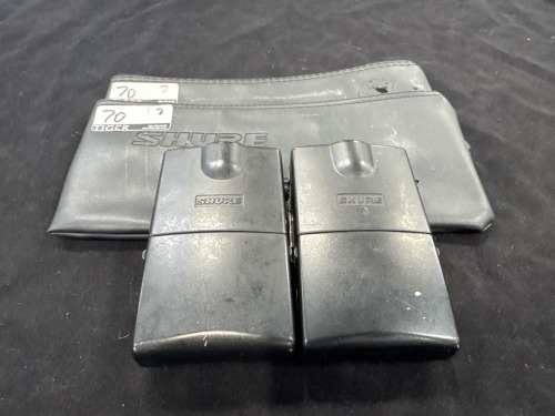 Shure Bodypack Wireless Receivers