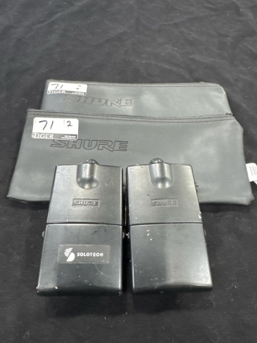 Shure Bodypack Wireless Receivers