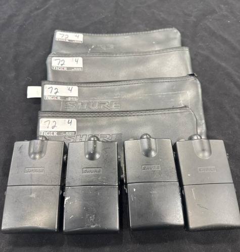 Shure Bodypack Wireless Receivers