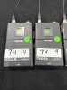 Shure Bodypack Wireless Transmitters - 2