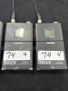 Shure Bodypack Wireless Transmitters - 3
