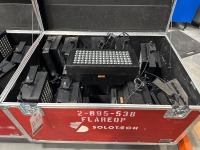 Solaris Flare Q+ LED Lights w/ Road Case