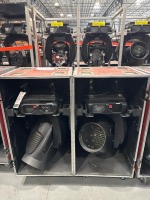 (2) Vari-Lite Wash FX Moving Lights w/ Rolling Road Case