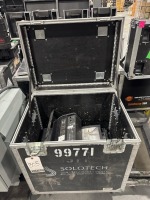 Stormy Clay Paky LED Lights w/ Rolling Road Case