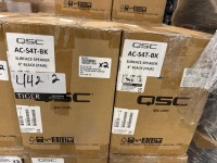 QSC Surface Speakers 4" Black (Pair)