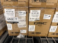 QSC Surface Speakers 4" Black (Pair)