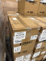 QSC Surface Speakers 4" Black (Pair)