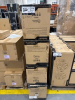 (6) Cases w/ Atlas Sound 4.5" Speaker Systems & (2) Cases w/ Atlas Sound Grilles