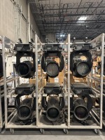 (6) Vari-Lite Wash FX Moving Lights w/ Rolling Mount Rack