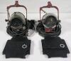 Mole-Richardson 300W Betweenie Solarspot Fixtures w/Barndoor